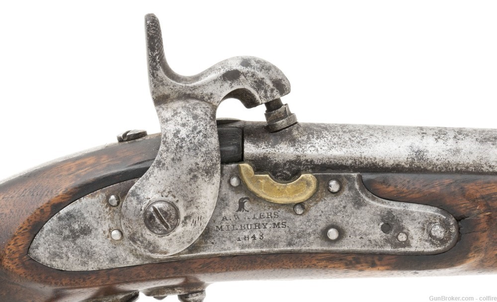 U.S. 1836 Flintlock Pistol  (AH3062)-img-1