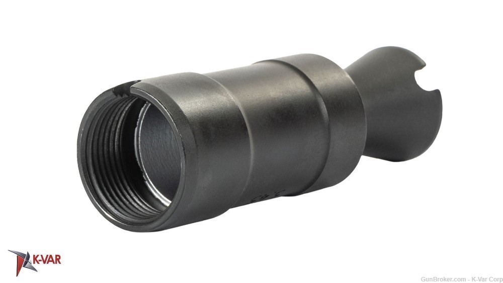 Arsenal Cone Design Flash Hider with 24x1 for 5.45x39 and 5.56x45-img-2