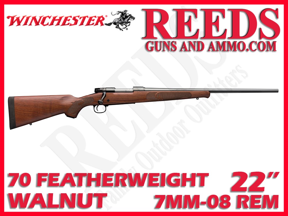 Winchester 70 Featherweight Walnut 7mm-08 Rem 22in 535200218-img-0