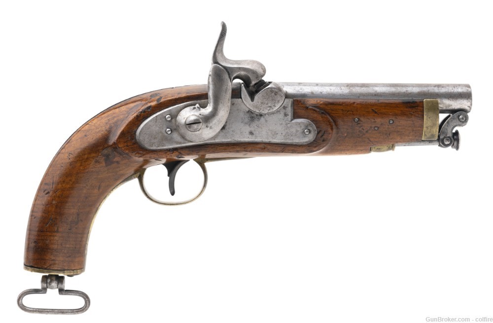 Belgian copy of a British Model 1842 Percussion pistol (AH8084)-img-0