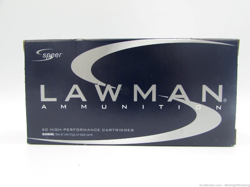 1000 Rounds: Speer LAWMAN 165 Grain TMJ .40 S&W 53955-img-2