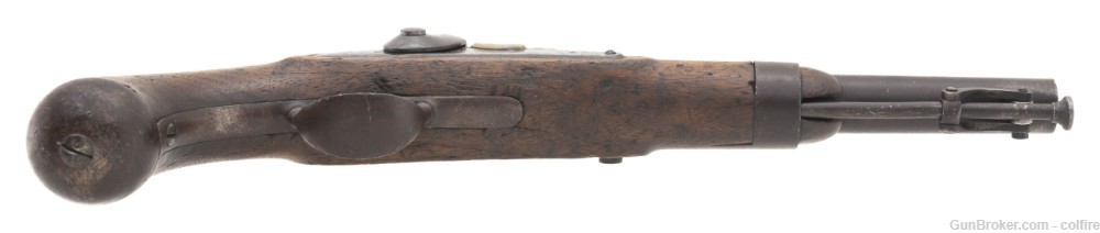 U.S. Model 1836 Flintlock Pistol Converted to Percussion (AH4680)-img-5