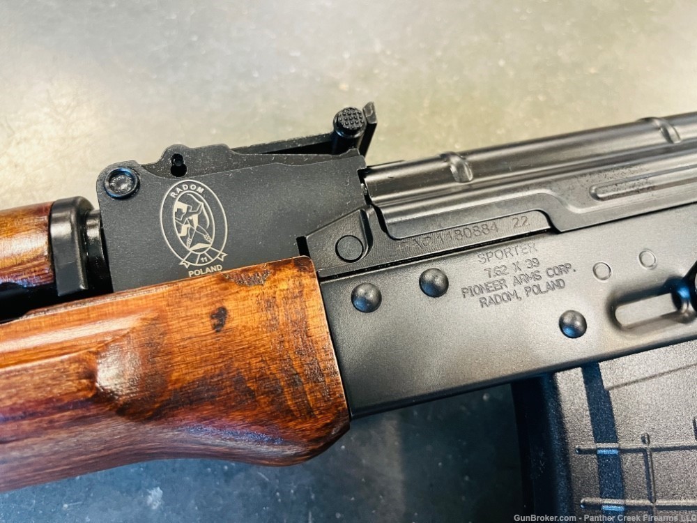 Pioneer Arms AK47 Sporter Forged Trunnion Polish Radom 7.62x39mm Laminated-img-11