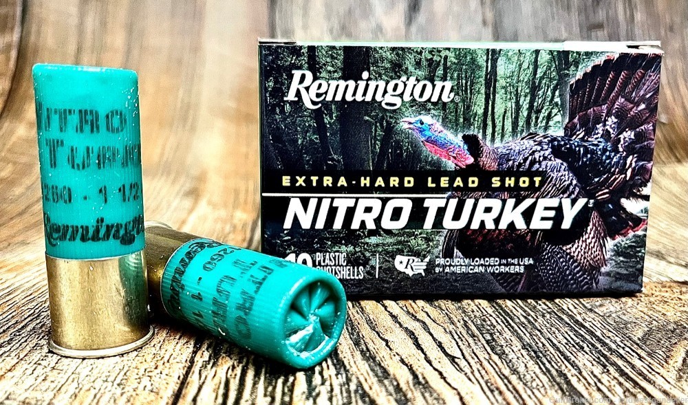50 Rounds Remington Nitro Turkey 12ga; 5 Shot 1.5 oz Hunting Ammo Shells-img-1