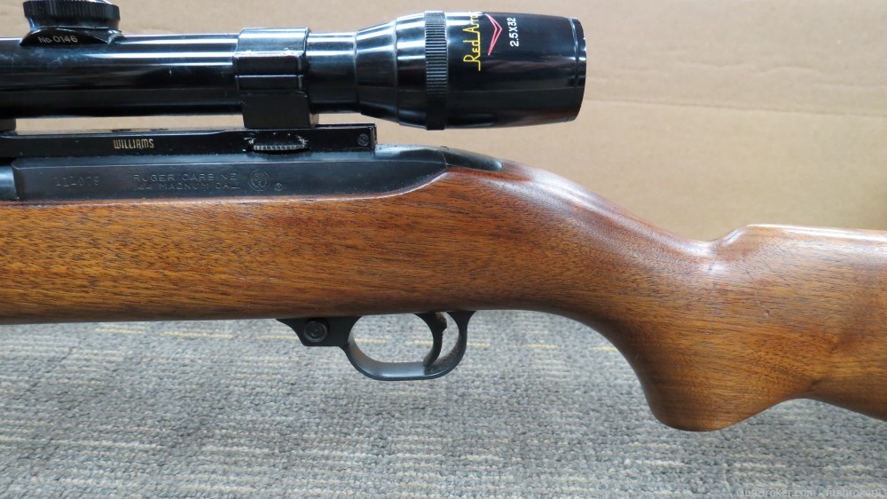 1966 Ruger 44 mag carbine 18-1/2" rifle with scope-img-3