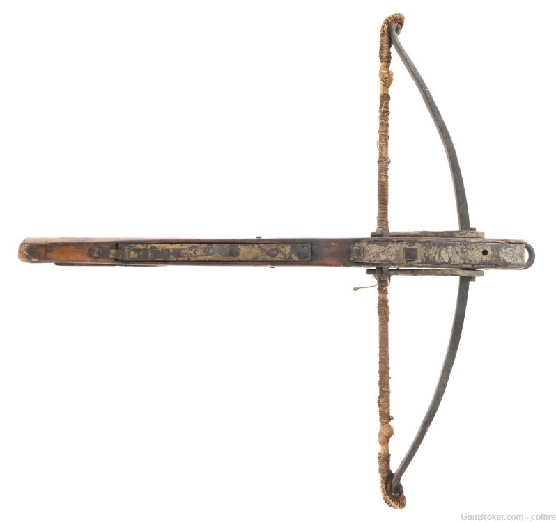 English or German 17Th Century Crossbow (AL7406)-img-3