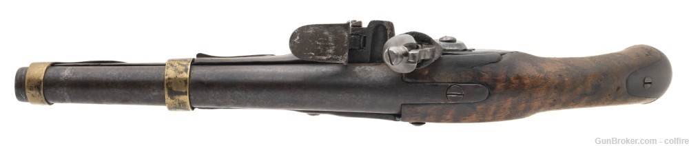 Rare Liberville Arsenal French Model 1763 flintlock Pistol (AH8303)-img-4