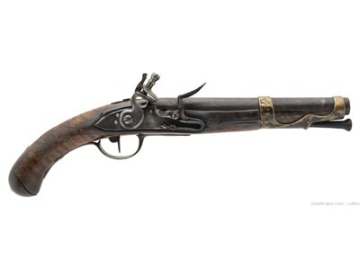 Rare Liberville Arsenal French Model 1763 flintlock Pistol (AH8303)