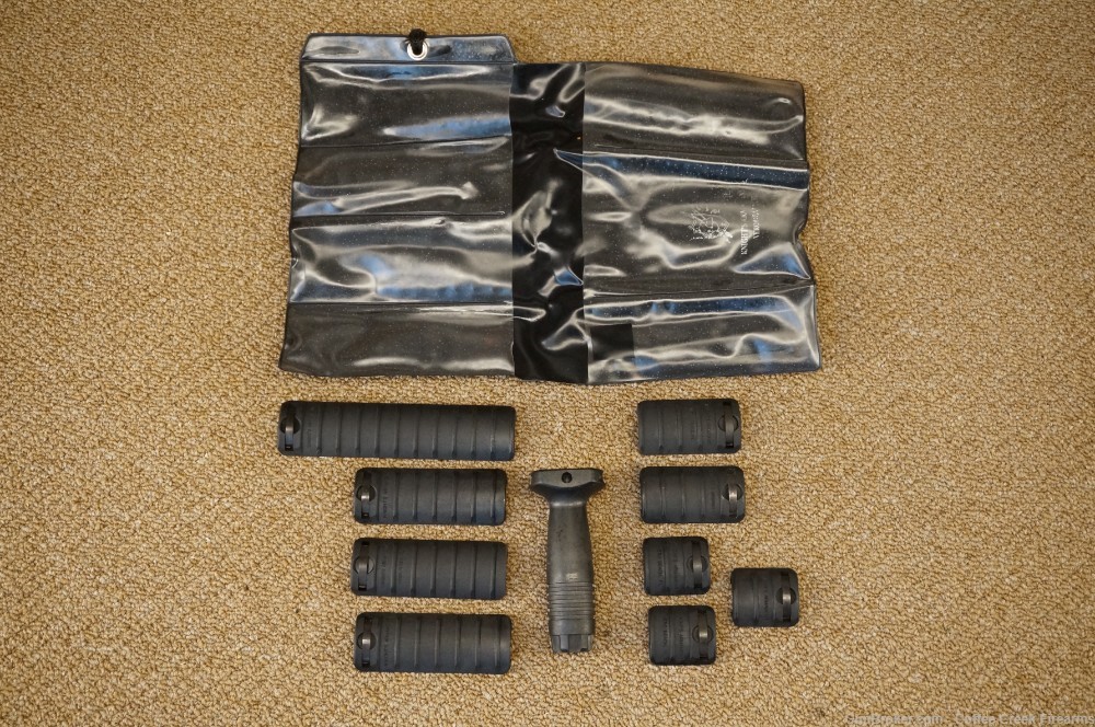 Knights Armament Vertical Grip & Rail Covers Set Mk12 Colt Stoner Knight's-img-0