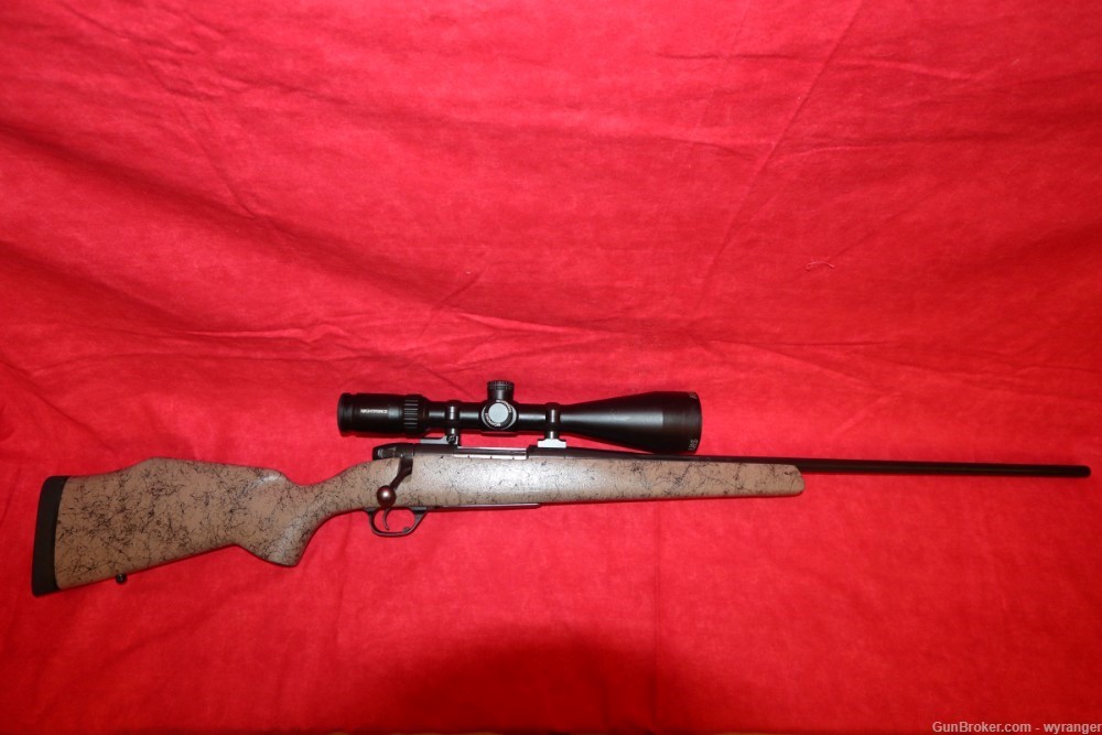 Weatherby Mark V Ultra Lightweight .30-06 Mtn Rifle w/Nightforce SHV4  -img-0