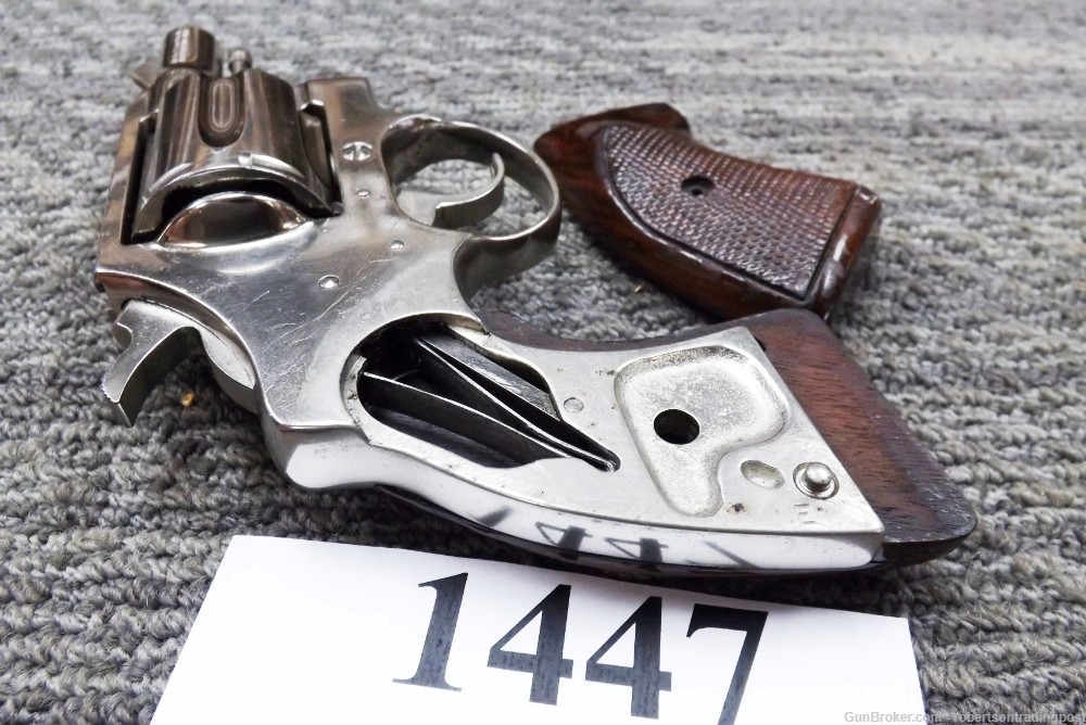 Colt .38 Spl Detective Special 2” Nickel Wood Grips 1969 C&R CA OK Revolver-img-14