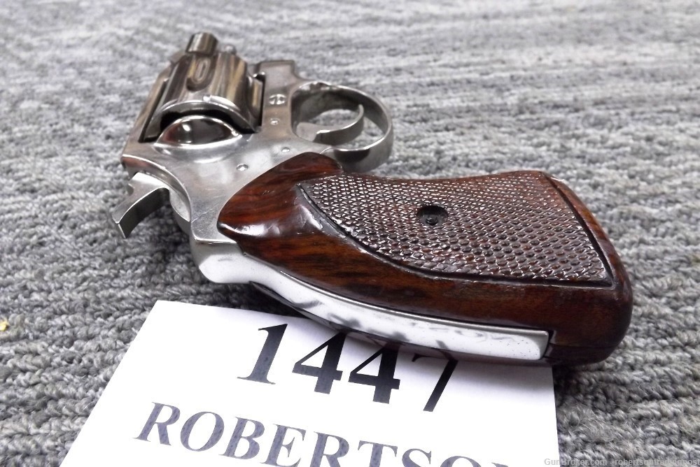 Colt .38 Spl Detective Special 2” Nickel Wood Grips 1969 C&R CA OK Revolver-img-15