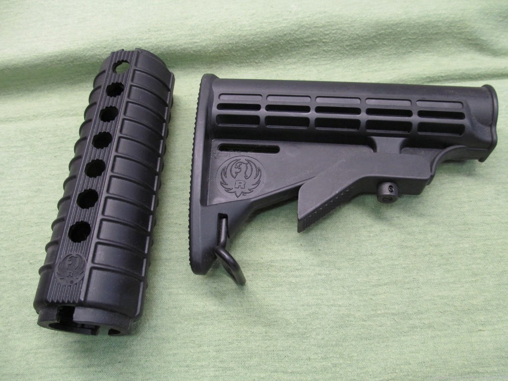 Ruger AR-556 Handguard and Butt Stock-img-0