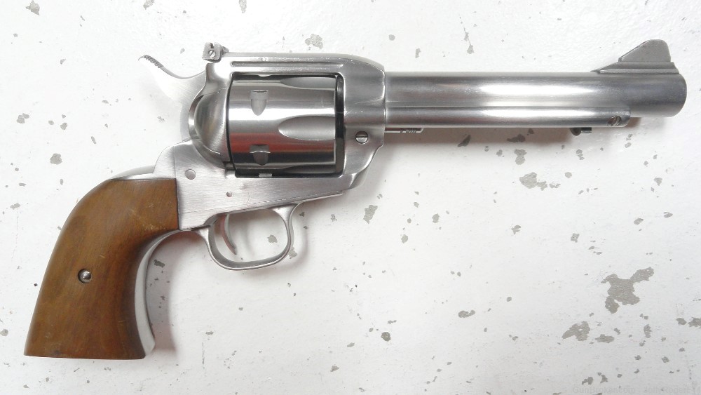 Interarms Virginian Dragoon Stainless 44 Magnum Revolver Blackhawk Copy-img-0