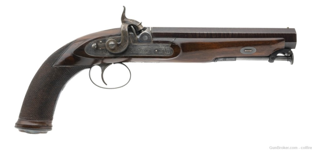Beautiful Pair of Westley Richards Officers Pistol (AH8189)-img-8