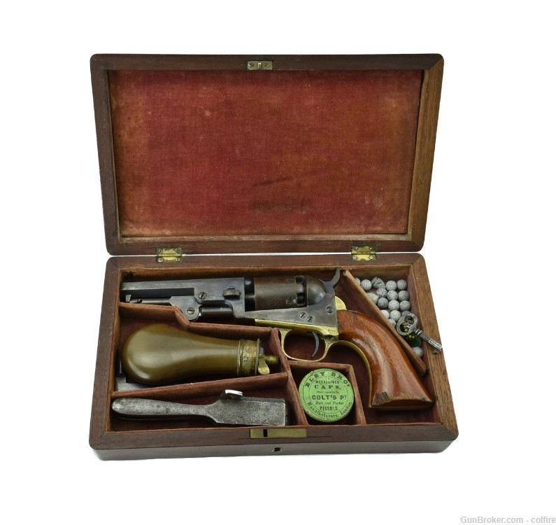 Cased Colt 1849 Pocket Revolver (C13228)-img-8