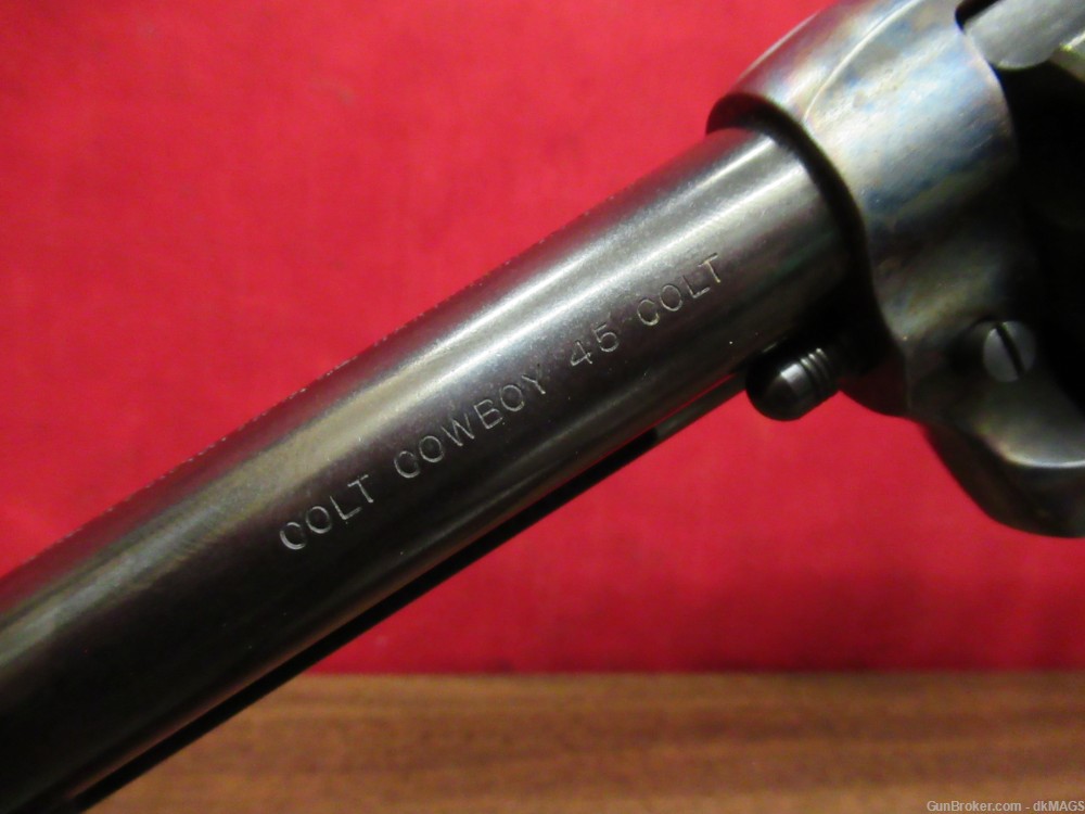 Rare Colt Cowboy Single Action SAA Revolver 45 Long Colt LC Collectible-img-6