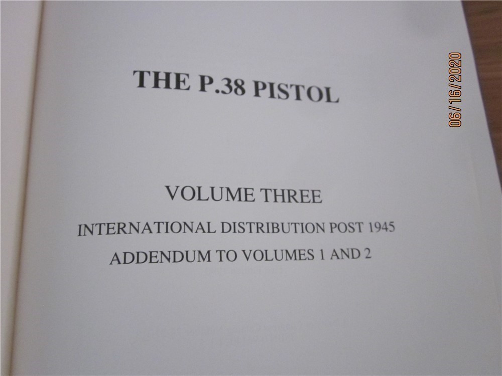 Walther Buxton P.38 Pistol Volume 3....1990-img-2