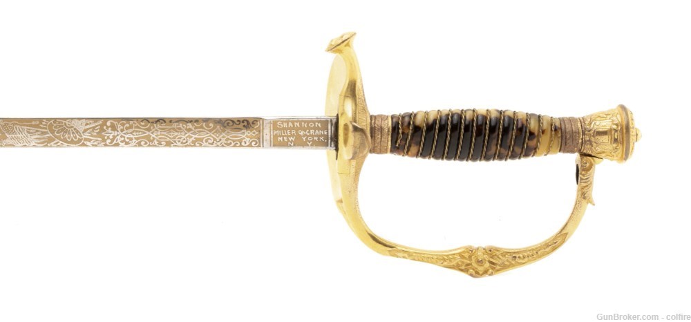 Beautiful 1860 Staff & Field Presentation Sword (SW1407)-img-4
