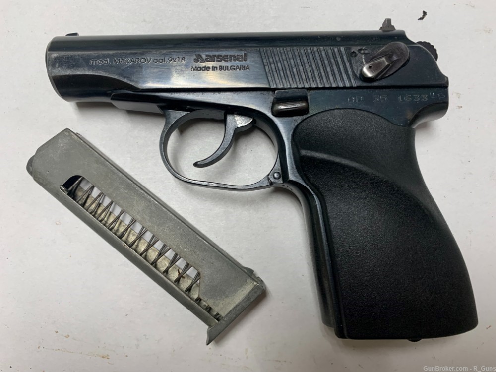 Bulgarian Arsenal Makarov 9x18 pistol 1990's date-img-0
