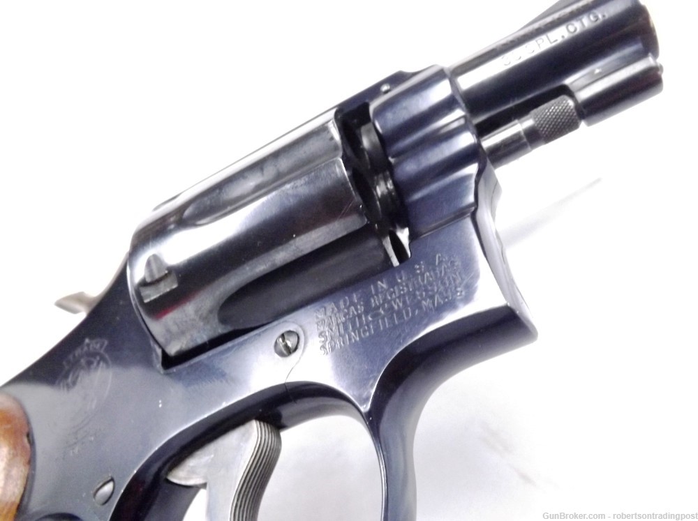 Smith & Wesson .38 model 12-2 Blue Square 2” 1964 Cold War Exc C&R CA OK-img-3