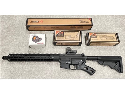 Aero Precision AR15 featureless rifle California compliant holosun