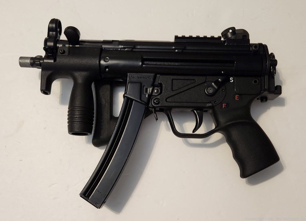 PTR 9KT Pistol Semi-Automatic #1 MP5K Clone 4.5" Barrel Black New Made USA-img-2