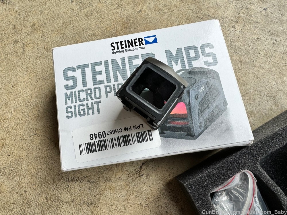 Steiner MPS Red Dot Micro Pistol Sight 1X Magnification-img-5