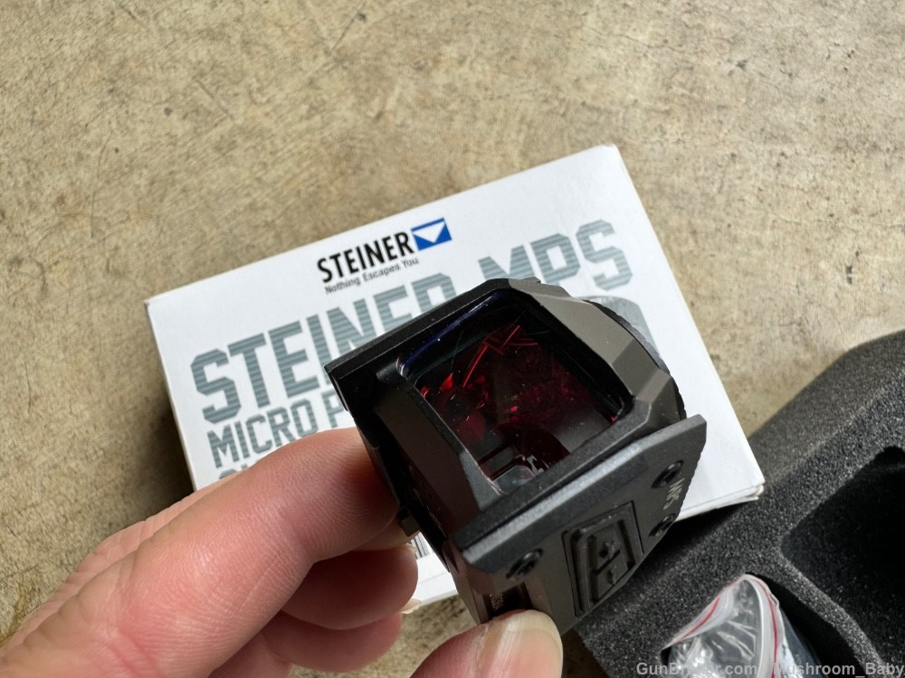 Steiner MPS Red Dot Micro Pistol Sight 1X Magnification-img-6