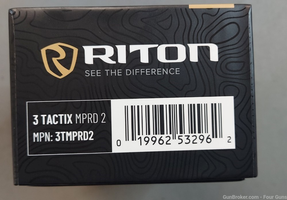 Riton Optics 3 Tactix MPRD 2 Red Dot Sight 3 MOA 3TMPRD2 -img-2