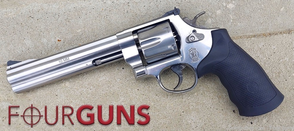 Smith & Wesson 610 10mm SS Revolver 6rds 6.5" 12462-img-0