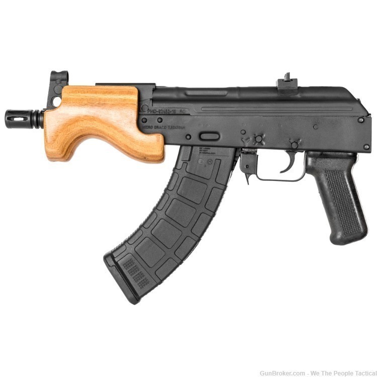 Century Arms Micro Draco Semi-Auto Metal Frame AK Pistol 762X39 Bulgarian-img-4