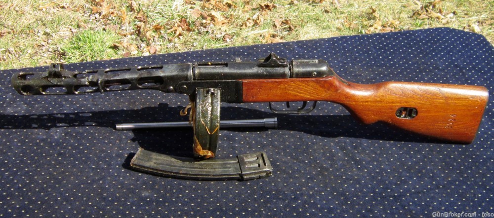 PPSH41 SEMIAUTO parts kit w/BARREL 9mm OR 7.62 Tok,w/Stickor Drum,NEW PICS!-img-0