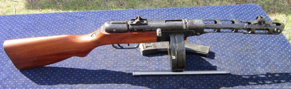 PPSH41 SEMIAUTO parts kit w/BARREL 9mm OR 7.62 Tok,w/Stickor Drum,NEW PICS!-img-2