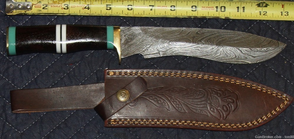 Cutlery Salvation Handmade Damascus Steel KNIFE 13.5 INCH-img-0