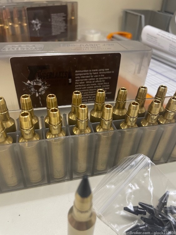 (20) .300 WSM ESP Raptor 130gr Blacktip Hollow Points ammo ammunition -img-2