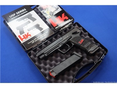 Heckler & Koch H&K USP EXPERT Pistol 9MM Safety USP9 V1 SA DA  JET FUNNEL 9