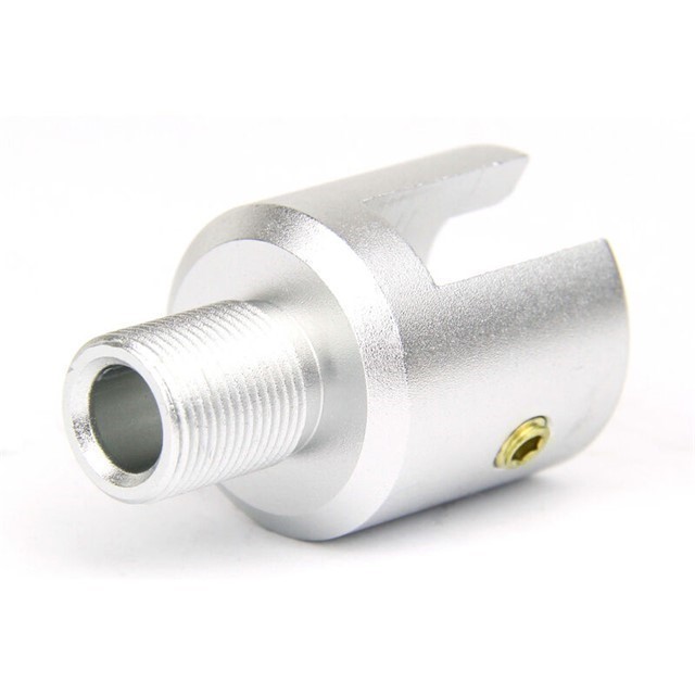 Ruger 10/22End Adapter 1/2x28 Threaded Silver-img-0