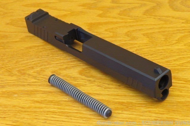 Rock Slide USA 9mm Upper For Glock 34. NO BARREL. Black RS1XL9-RMR NEW-img-1