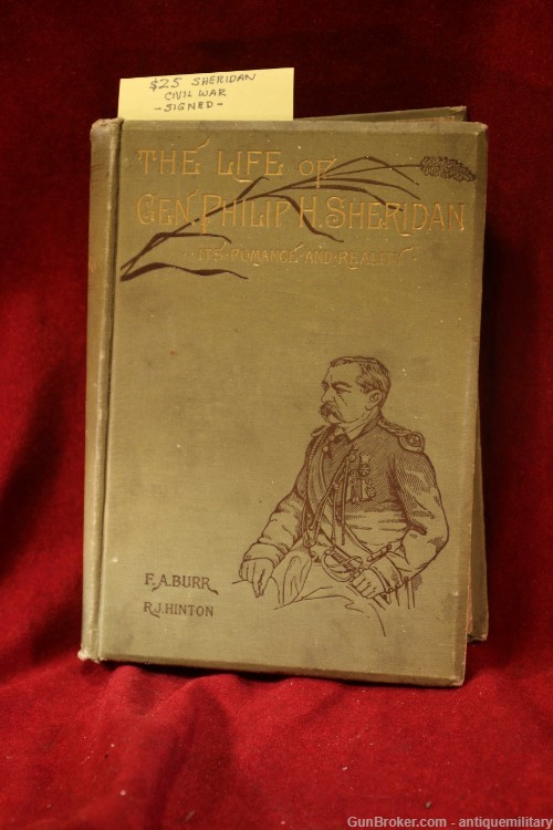 The Life of General Sheridan - Book - 1888 - Signed-img-0