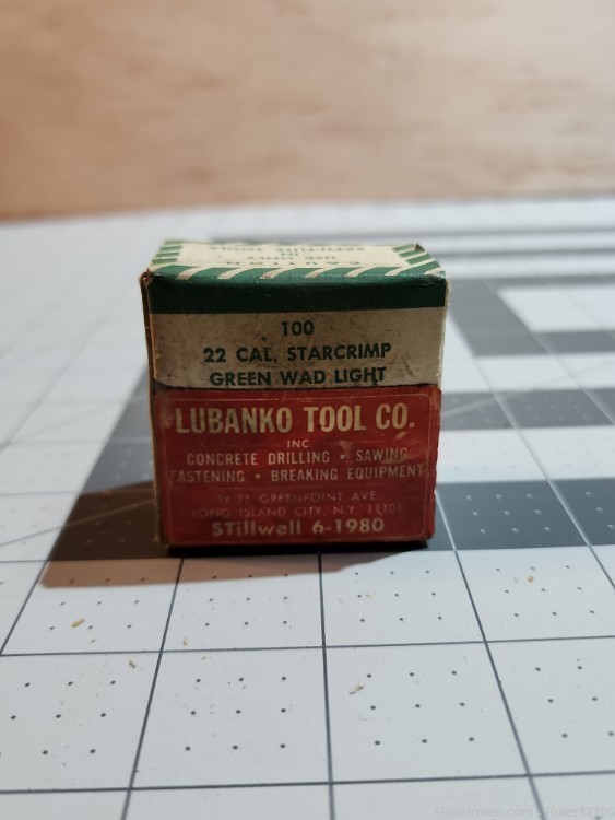 22 Cal Starcrimp Blanks, Lubanko Tool Co. Vintage .22-img-0