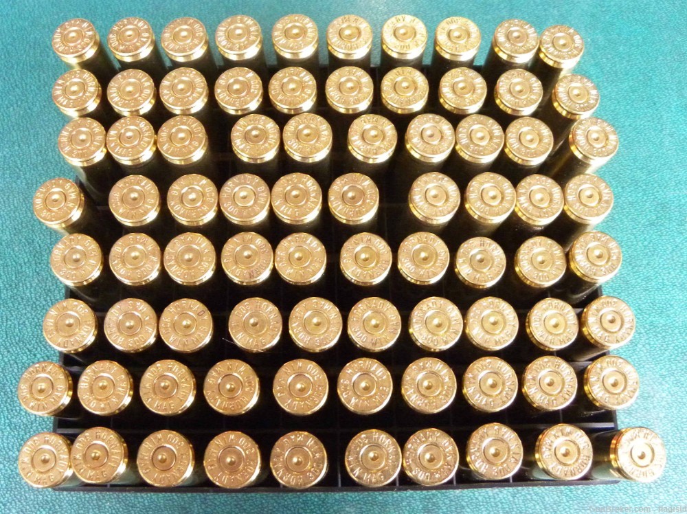 80 Rds Hornady 300 Win Mag Winchester Magnum Brass Once-Fired + More-img-0