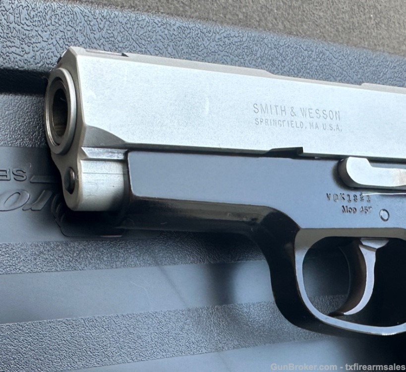 S&W 457 Compact .45 ACP, Metal Frame, Discontinued in 2006-img-8