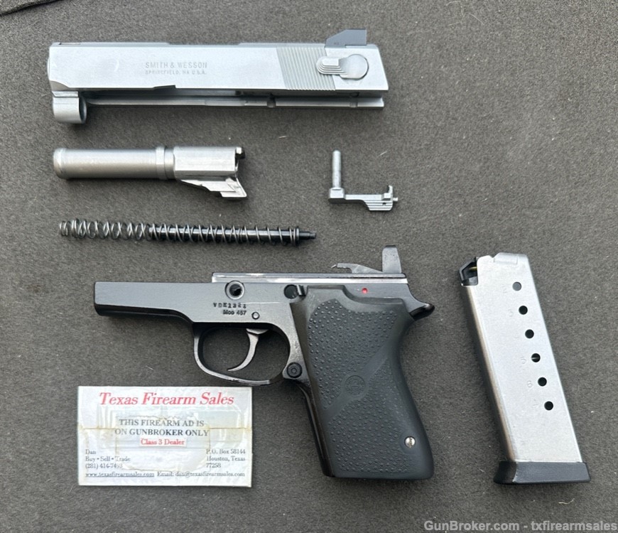 S&W 457 Compact .45 ACP, Metal Frame, Discontinued in 2006-img-28