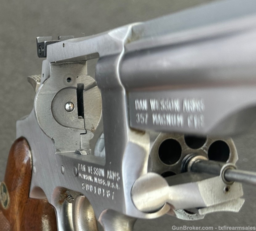 Dan Wesson 715 .357 Magnum, Stainless Steel, 4" Barrel, Monson, Mass-img-28