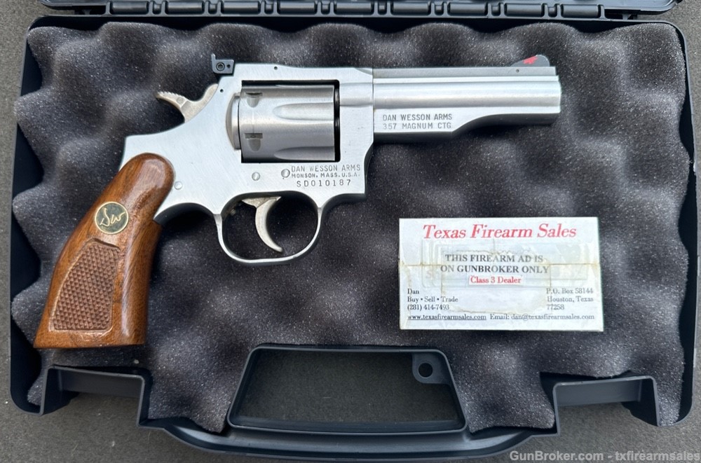Dan Wesson 715 .357 Magnum, Stainless Steel, 4" Barrel, Monson, Mass-img-38