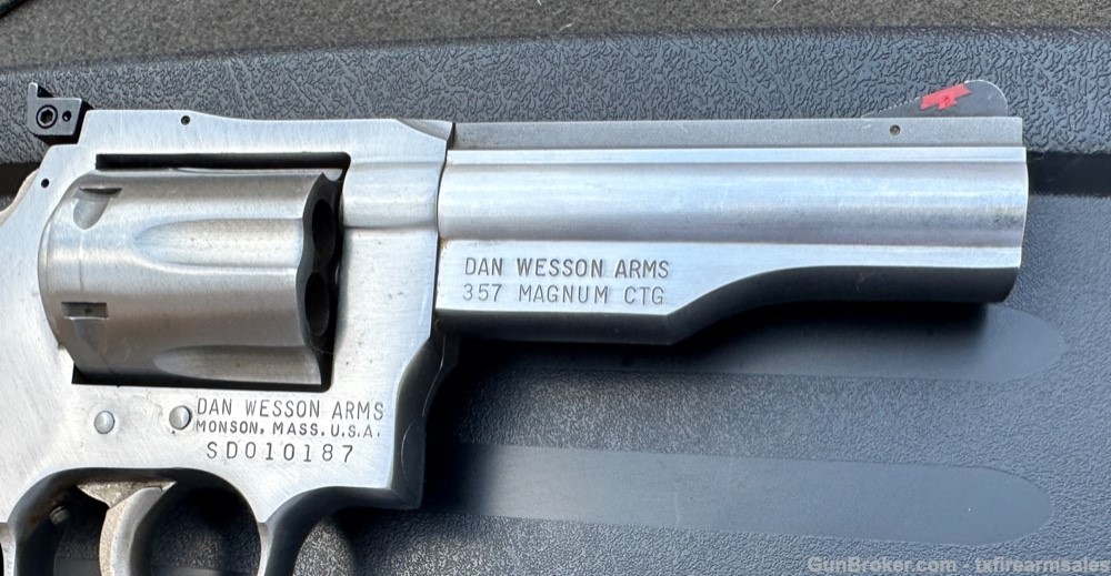 Dan Wesson 715 .357 Magnum, Stainless Steel, 4" Barrel, Monson, Mass-img-7