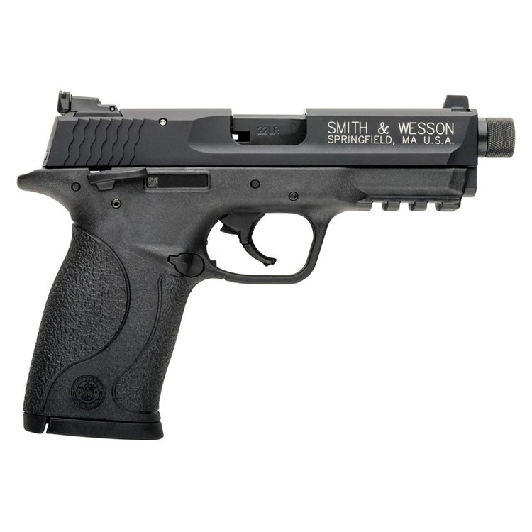 Smith & Wesson M&P22 Compact Suppressor Ready 3.56 22 LR -img-0