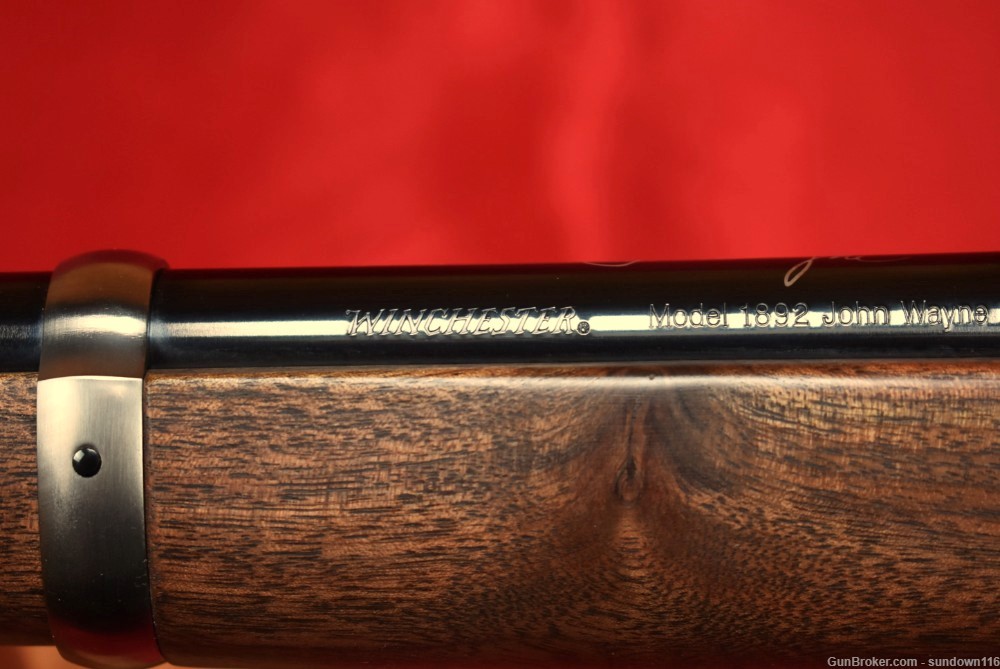 John Wayne Winchester 92 44-40 100th AN RARE Engraved Matched Pair Set 2007-img-22