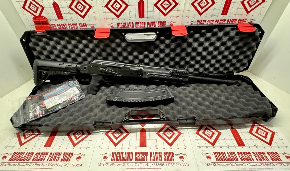 Kalashnikov USA KS12T KS-12T 12 Gauge 10+1 3" 18.25" Threaded adjustable-img-0